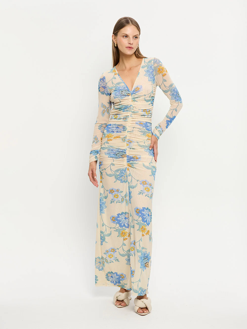 Giselle Mesh Maxi Dress