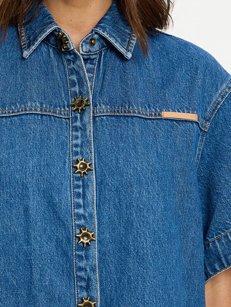 Marla Denim Shirt - Image 6